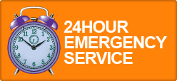 24 hour emergency plumbing service available